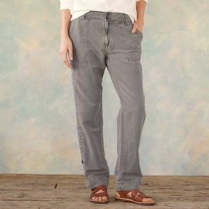 Sundance Catalog Organia Lace Pants in Gray Size 10